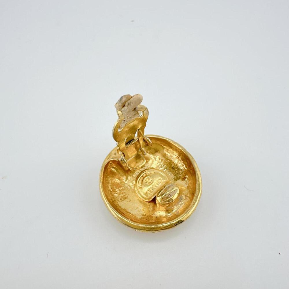 Chanel Vintage Clip-On Earrings #208315C67B - Picture 4 of 6